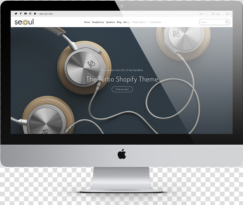 Turbo Seoul Shopify Theme  HD Png DownloadTransparent PNG