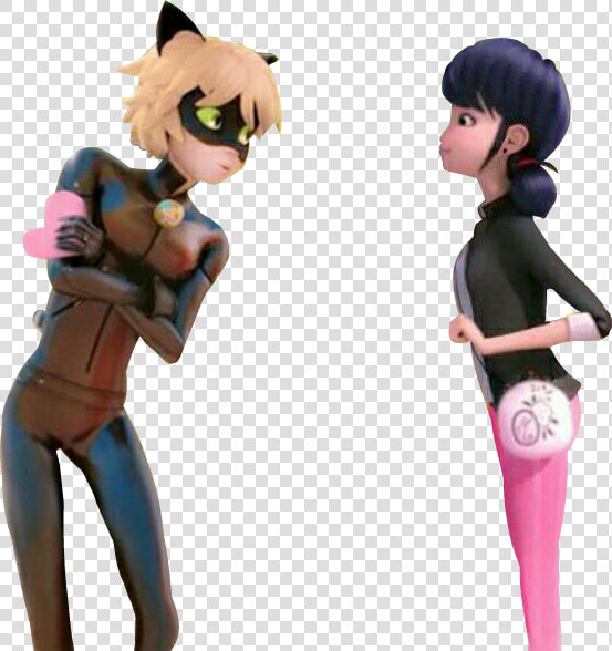 Transparent Chat Noir Png   Marinette Y Chat Noir  Png DownloadTransparent PNG