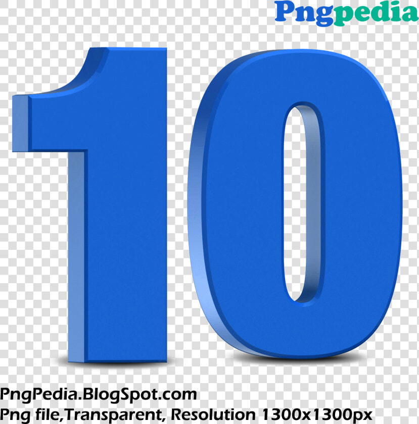 Blue clip Art trademark computer Icon brand graphics   10 Number 3d Png  Transparent PngTransparent PNG