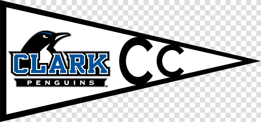 Clark College Pennant Clipart Clark College Penguin   Clark College Pennant  HD Png DownloadTransparent PNG