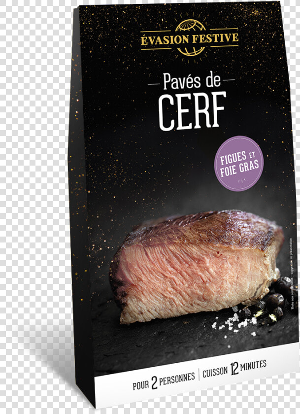 Pavés De Cerf Figues Et Foie Gras   Pastrami  HD Png DownloadTransparent PNG