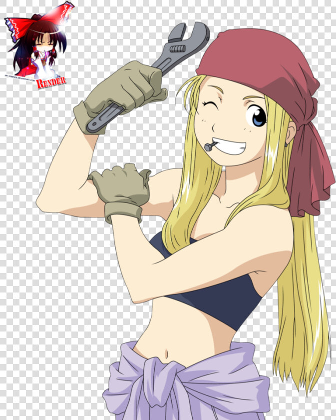 Thumb Image   Full Metal Alchemist Winry  HD Png DownloadTransparent PNG