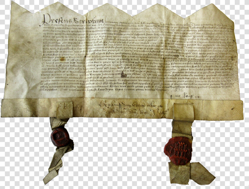 Letter With Henry Vii S Seal   Tudor Letter  HD Png DownloadTransparent PNG