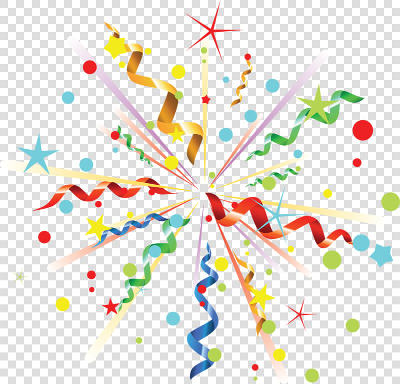 Confetti Carnaval Png   Party Popper Clip Art  Transparent PngTransparent PNG