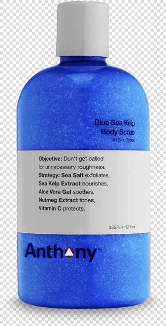 Anthony Blue Sea Kelp Body Scrub Class   Body Scrub  HD Png DownloadTransparent PNG