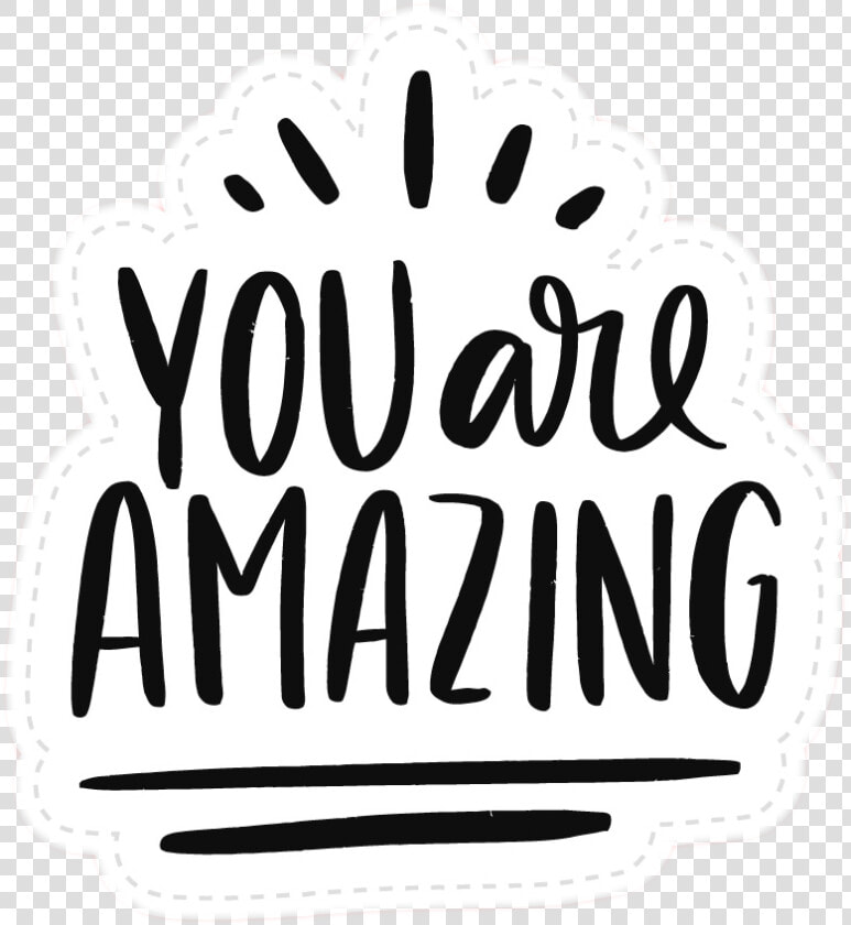  youareamazing  amazing  words  wordart  motivation  HD Png DownloadTransparent PNG