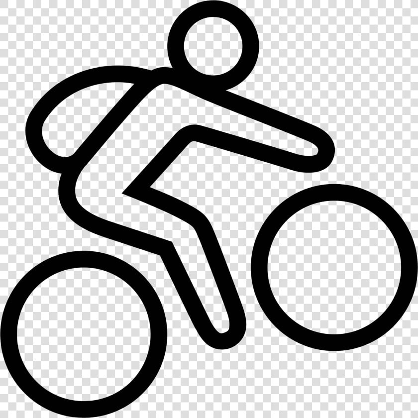 Clip Art Royalty Free Library Biker Vector Downhill   Trial Sport Icon  HD Png DownloadTransparent PNG