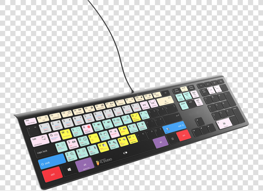 Fl Studio Keyboard   Fl Studio Keyboard Pc  HD Png DownloadTransparent PNG