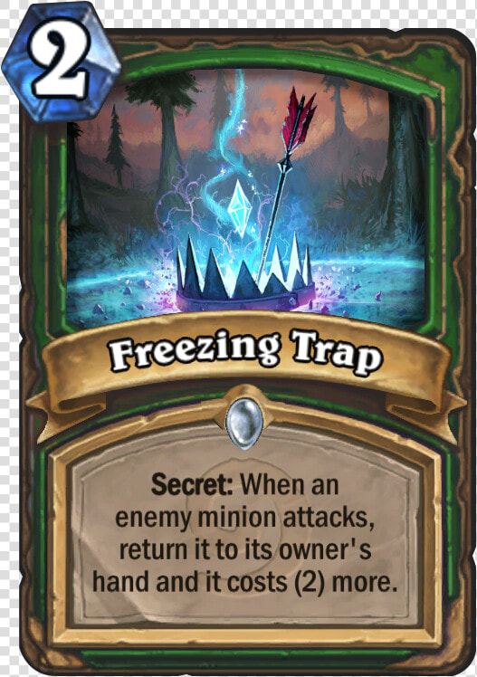 Freezing Trap Hearthstone  HD Png DownloadTransparent PNG