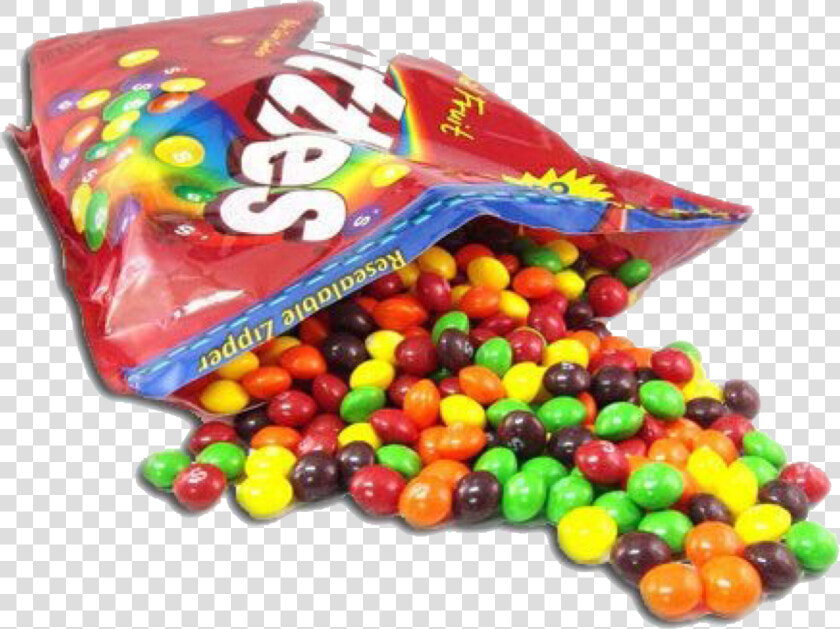 Skittles Bite Size Candies  Original   Open Bag Of Skittles  HD Png DownloadTransparent PNG