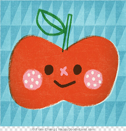 Apple © Flora Chang  HD Png DownloadTransparent PNG