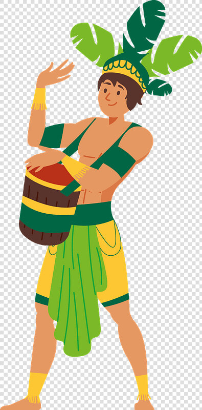 Carnival Drummer Clipart  HD Png DownloadTransparent PNG