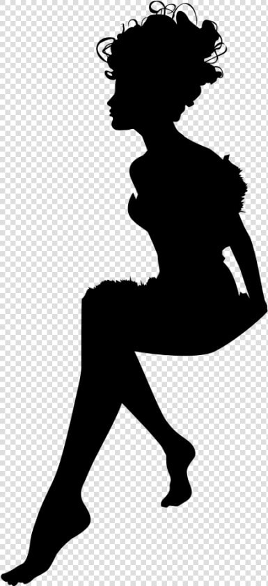 Sitting Silhouette Png  fairy Sitting In Circle Minus   Woman Silhouette Png Free  Transparent PngTransparent PNG