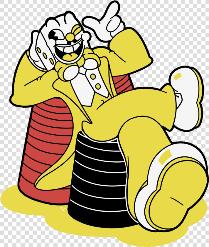 Clip   Cuphead Mr King Dice  HD Png DownloadTransparent PNG