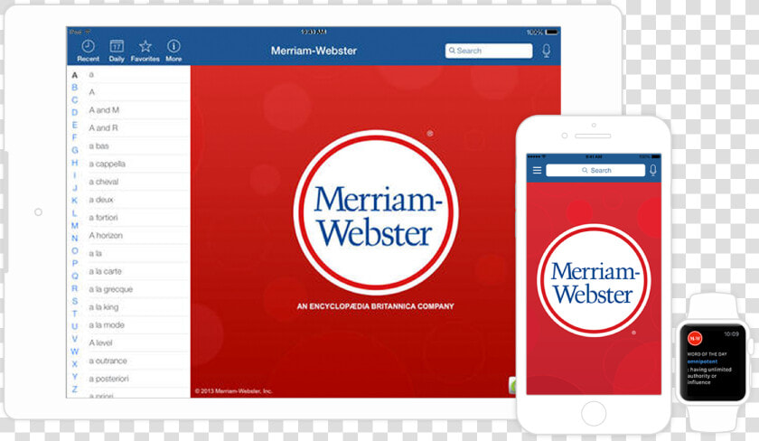 Merriam Webster On Phone  HD Png DownloadTransparent PNG