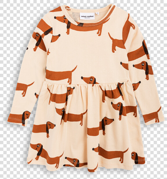 Weiner Dog Covered Dress   Mini Rodini Sausage Dog Dress  HD Png DownloadTransparent PNG