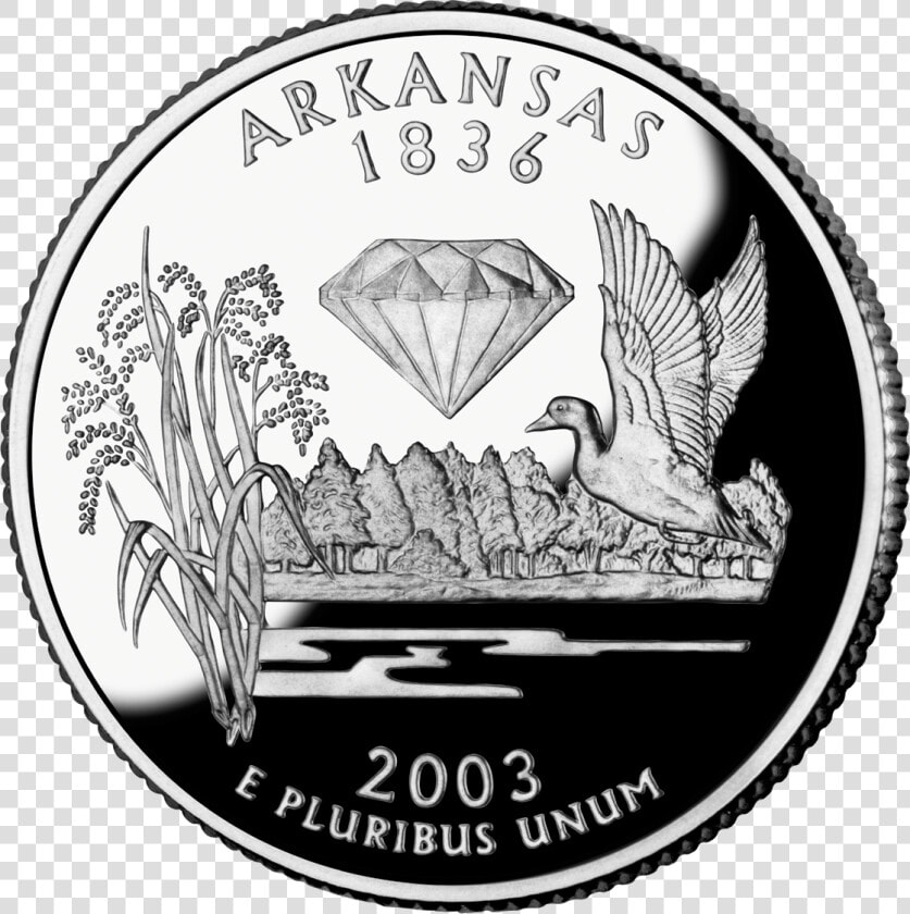 Quarter Of Arkansas   Arkansas State Quarter  HD Png DownloadTransparent PNG