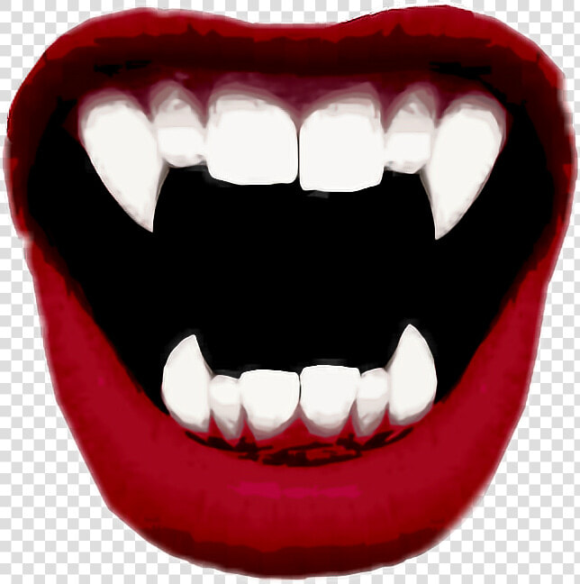 Fang Vampire Dracula Blood T shirt   Fang Png  Transparent PngTransparent PNG