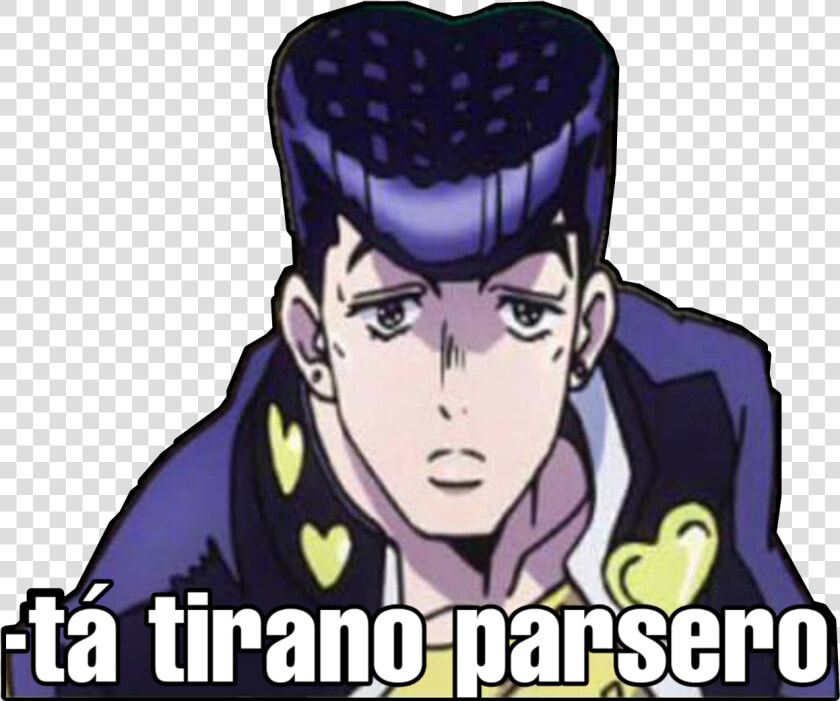  jojo  jjba  jojoba  wtf  jojobizarreadventure  josuke   Cartoon  HD Png DownloadTransparent PNG