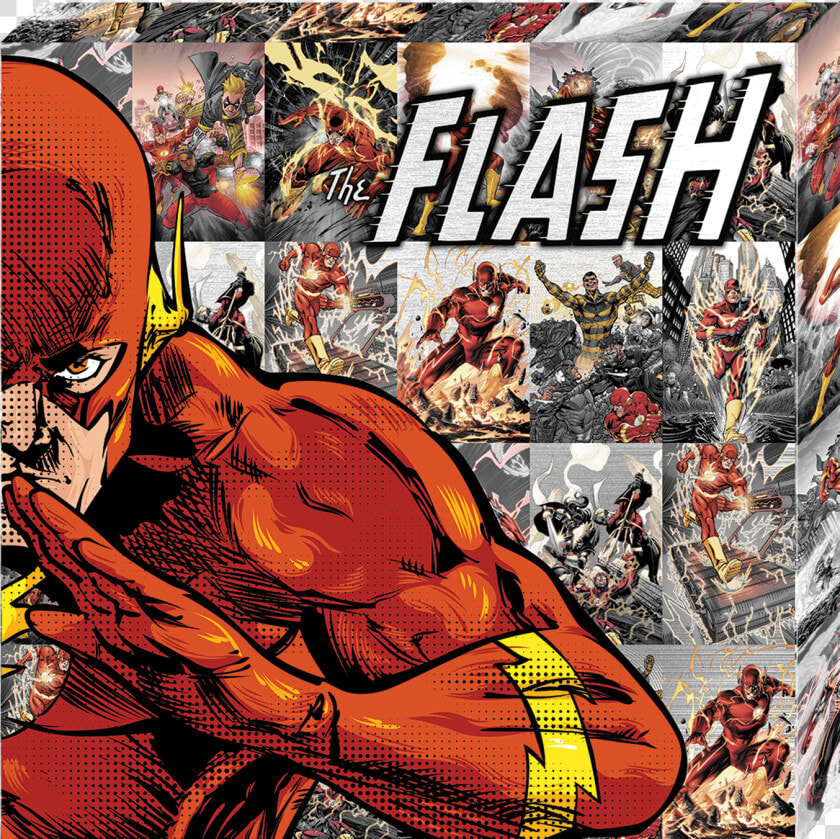 Dc Comics  Metallic Canvas   Flash   Flash Dc Comics Canvas  HD Png DownloadTransparent PNG