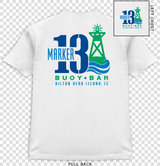 M13 Buoy Bar T Shirt White   Active Shirt  HD Png DownloadTransparent PNG