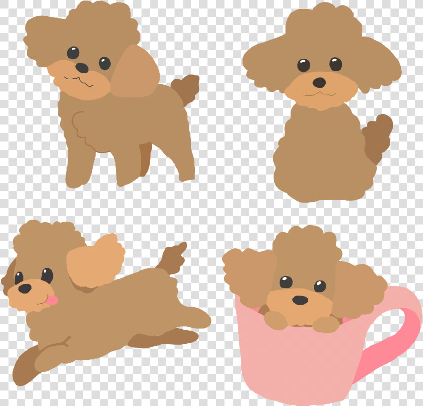  poodle  clipart  walking  dog  toypoodle  puppy  teacup   Poodle Running Clipart  HD Png DownloadTransparent PNG