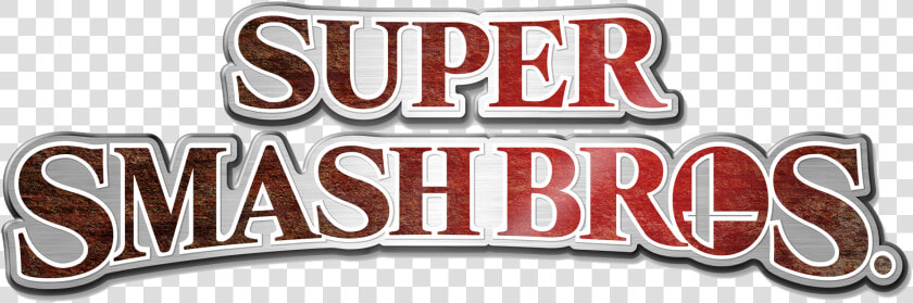 Logopedia   Super Smash Bros Word  HD Png DownloadTransparent PNG