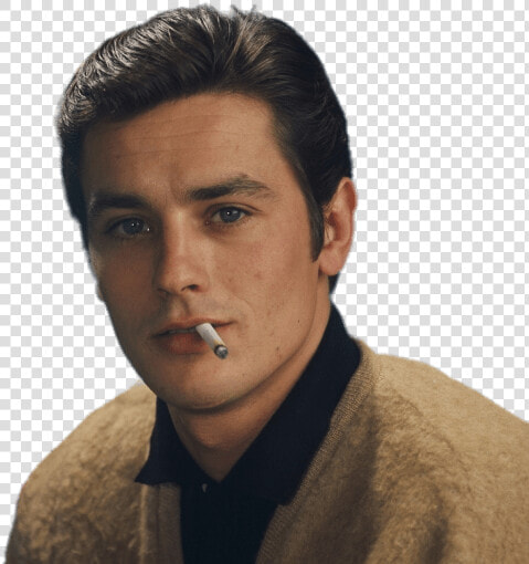 Alain Delon Young   Alain Delon Transparent  HD Png DownloadTransparent PNG