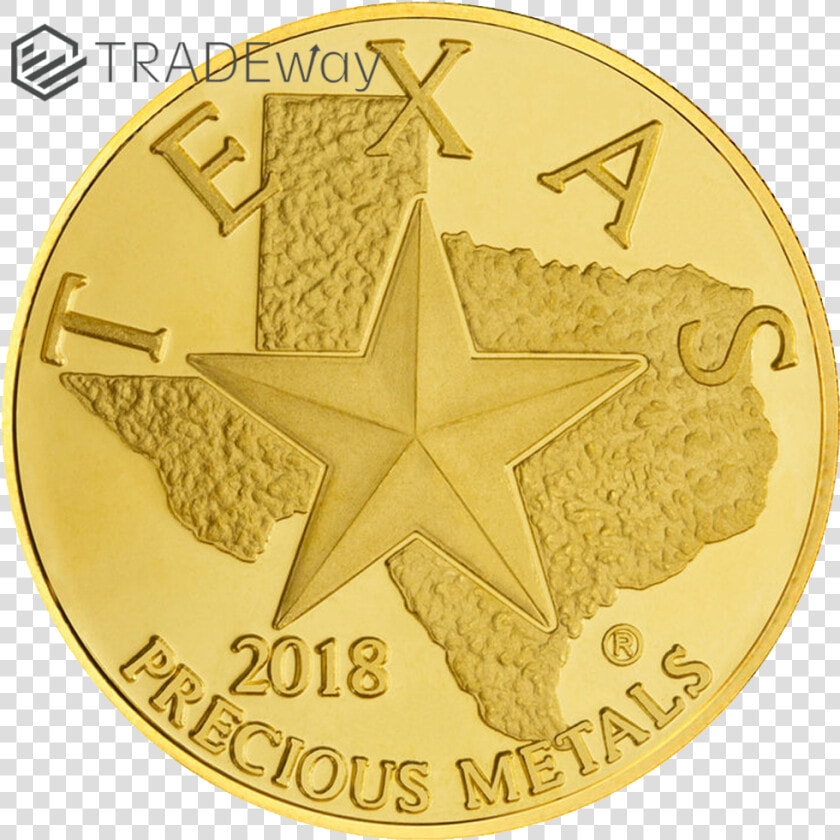 Tw 2018 Texas Gold Round Obverse  HD Png DownloadTransparent PNG