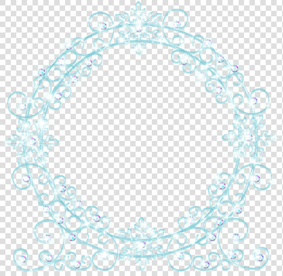 Frozen  Monogram Tote  Maquillaje  Frames   Frame Circle Frozen Png  Transparent PngTransparent PNG