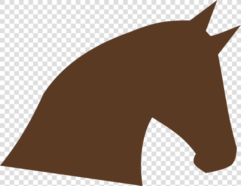 Horse  Head  Silhouette  Animal  Brown   Horse Head Clip Art  HD Png DownloadTransparent PNG