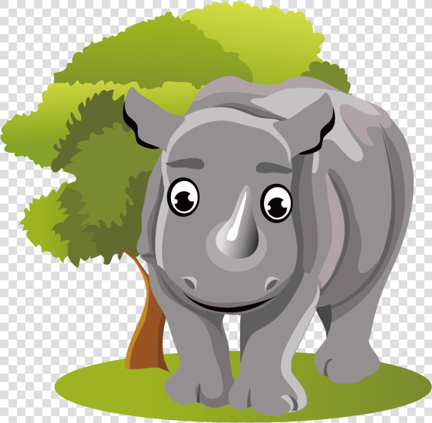 Cool Cartoon Rainforest Animals   Cartoon With A Jungle Animal  HD Png DownloadTransparent PNG