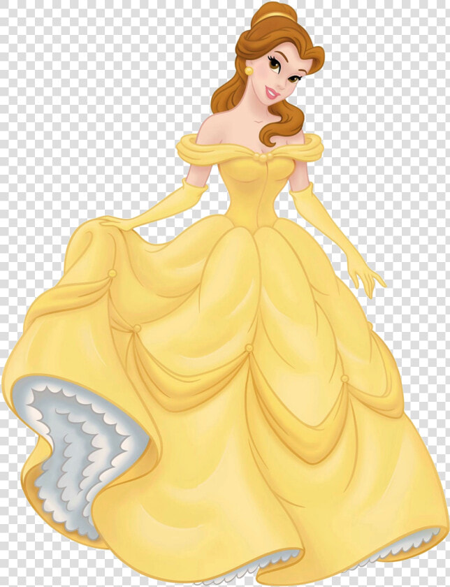 Yellow Dress Clipart Beauty And The Beast Dress   Beauty And The Beast 1991 Belle Yellow Dress  HD Png DownloadTransparent PNG