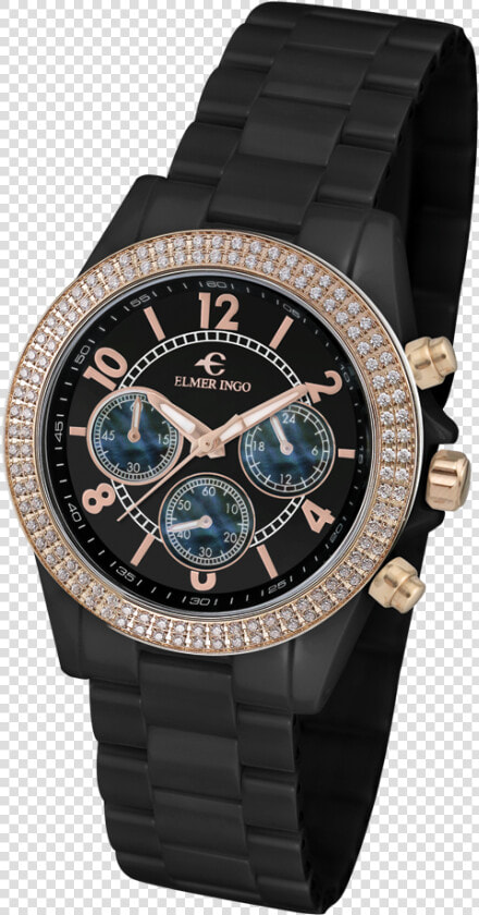 Elmer Ingo Ceramic Ware Black   Watch  HD Png DownloadTransparent PNG