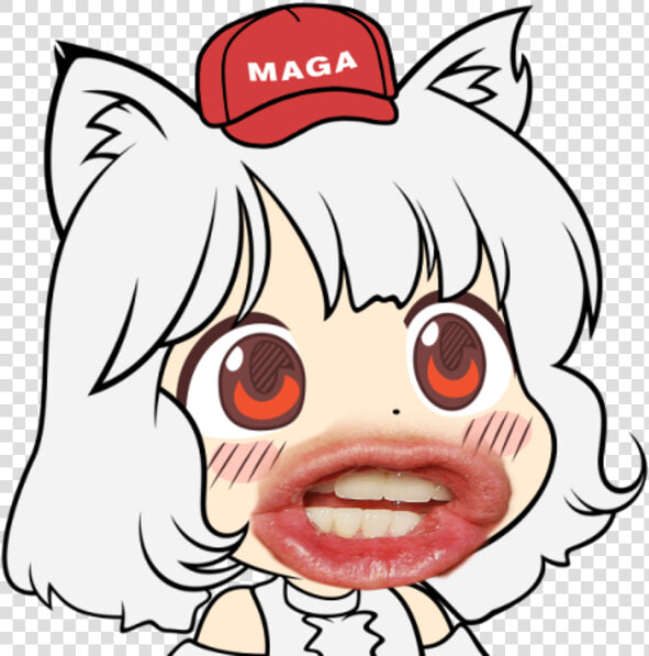 Awoo With Trump Lips   Knuckles Suicide Is Painless  HD Png DownloadTransparent PNG