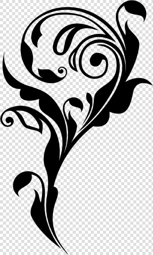  flower  black  lines  underline  white  overlay  filler   Art  HD Png DownloadTransparent PNG