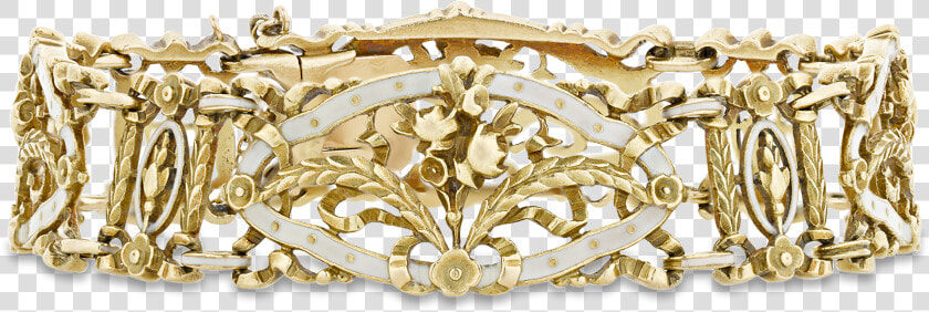 Art Nouveau Bracelet By Lucien Gautrait   Bracelet  HD Png DownloadTransparent PNG