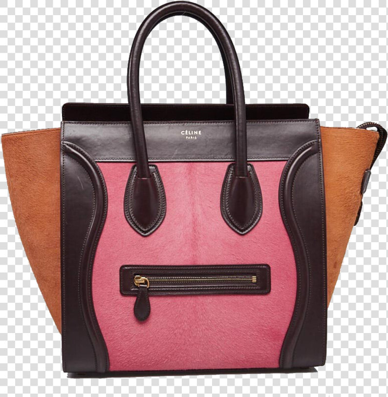 Celine Nano Luggage Tricolor Tan  HD Png DownloadTransparent PNG