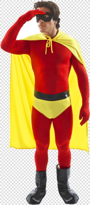 Transparent Super Hero Cape Png   Superhero Red And Yellow  Png DownloadTransparent PNG