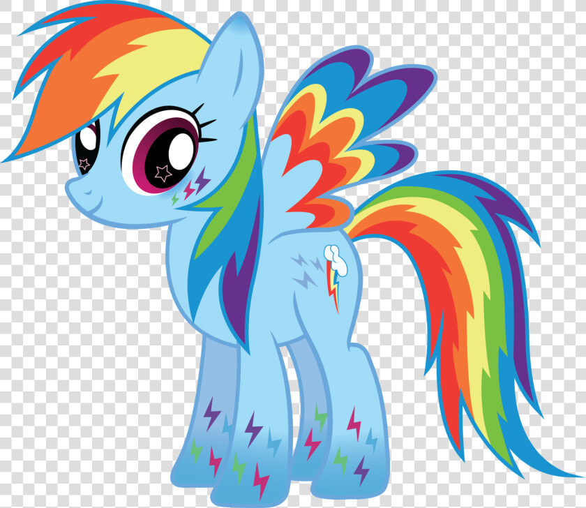 Rainbow Power Rainbow Dash Vector By Icantunloveyou   My Little Pony Rainbow Power Rainbow Dash  HD Png DownloadTransparent PNG