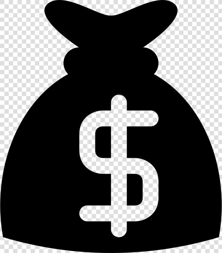 Money Bag With Dollar Sign Comments   Black Dollar Sign Logo  HD Png DownloadTransparent PNG