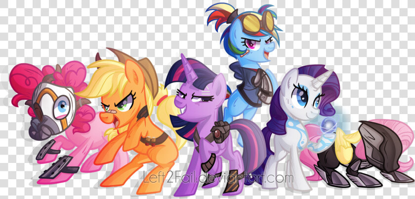 Efi2fail Ptocom Borderlands 2 Pony Rainbow Dash Applejack   Borderlands 2 My Little Pony  HD Png DownloadTransparent PNG