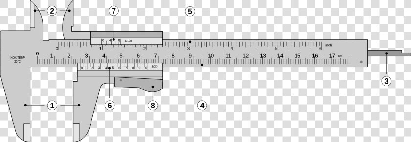 Vernier Caliper Micrometer  HD Png DownloadTransparent PNG