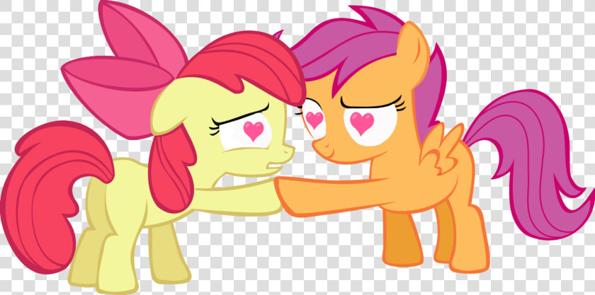 My Little Pony Apple Bloom And Scootaloo  HD Png DownloadTransparent PNG