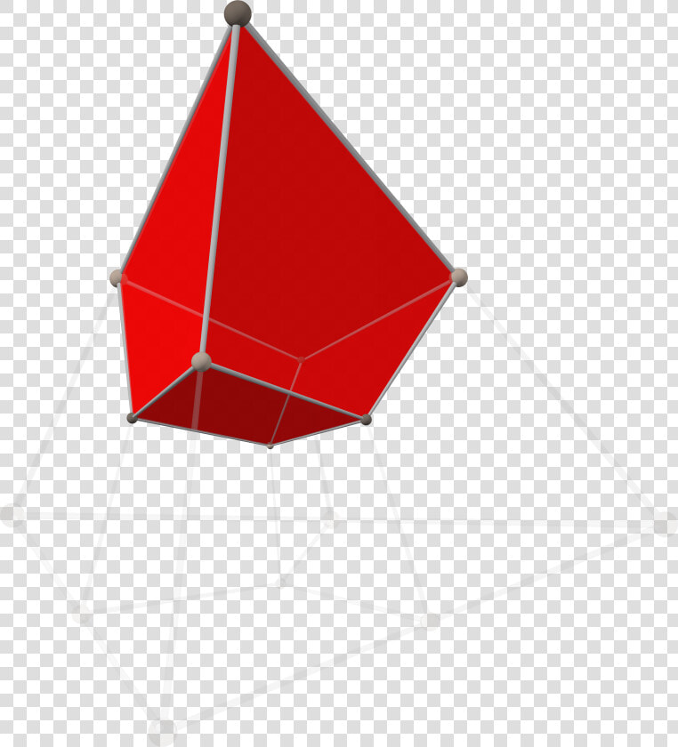 Tesseract Tetrahedron Shadow With Alternating Vertex   Triangle  HD Png DownloadTransparent PNG