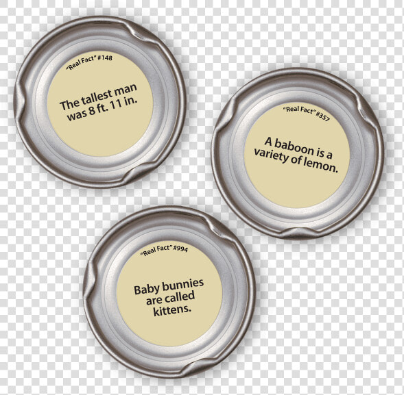 Snapple Real Facts Bottle Caps  HD Png DownloadTransparent PNG