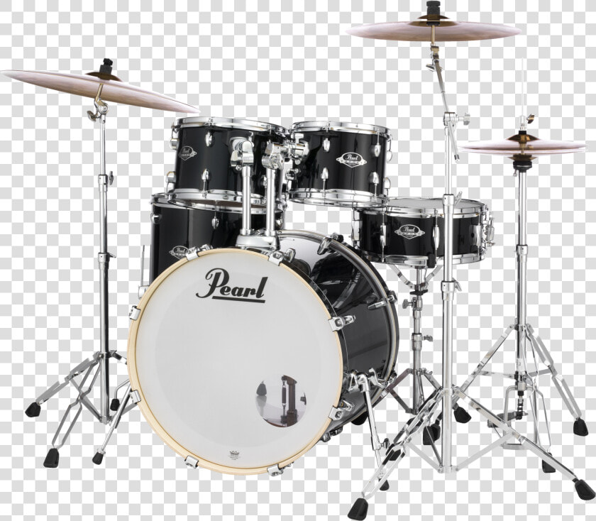 Pearl Export Plus 22in Fusion Plus 5 Piece Drum Kit  HD Png DownloadTransparent PNG