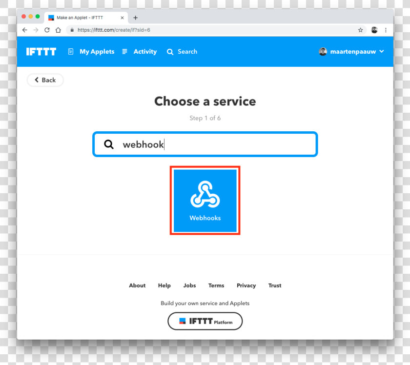 2019 05 06 Ifttt Notifications About Faceit Queues   Ifttt  HD Png DownloadTransparent PNG