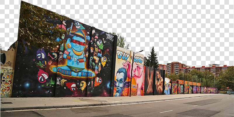 Transparent Graffiti Wall Png   Legal Walls Street Art  Png DownloadTransparent PNG