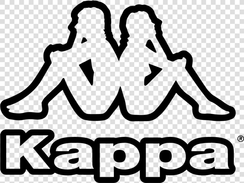 Kappa Logo Vector Transparent   Kappa Logo Black And White  HD Png DownloadTransparent PNG